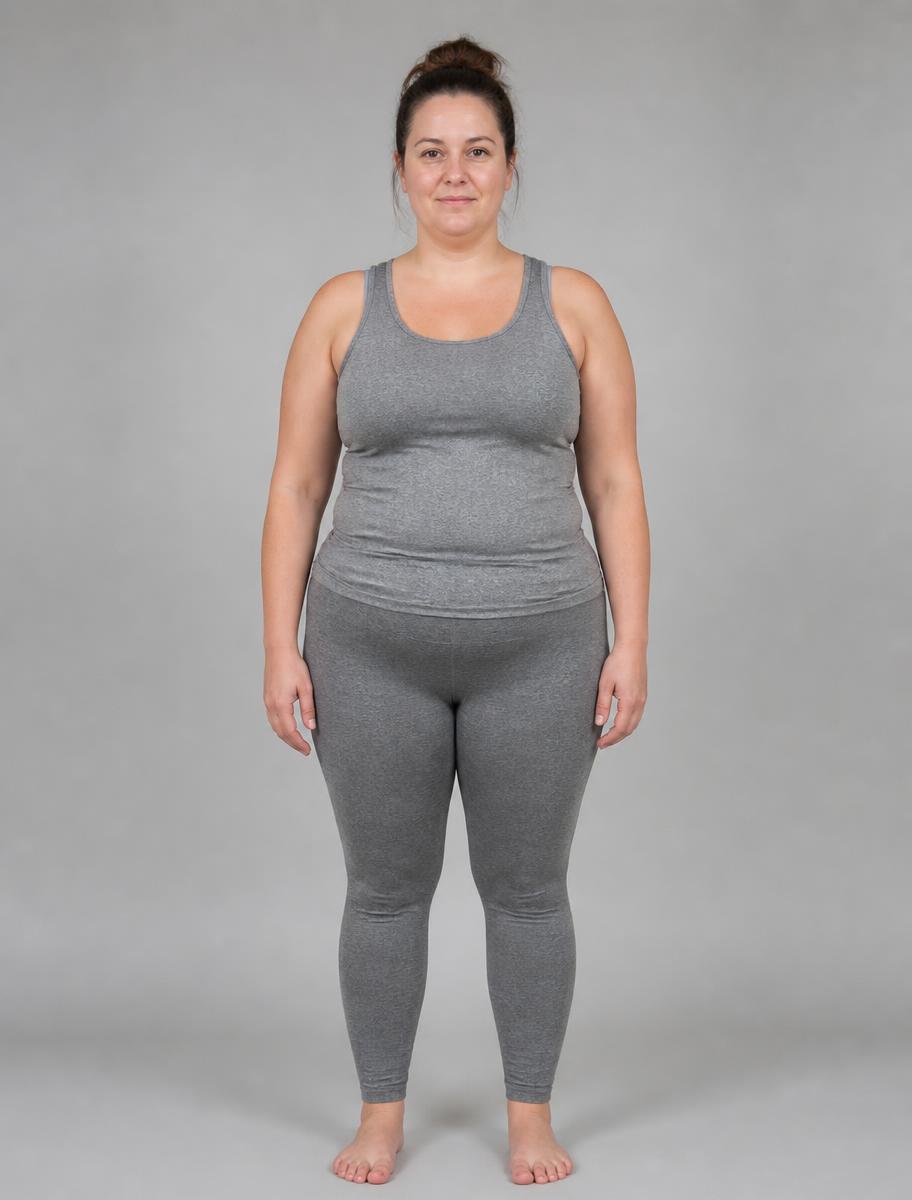 Example patient before photo at the start of a medical weight loss program